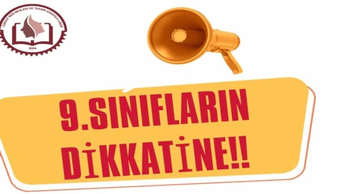 9. SINIFLAR ALAN TERCİHLERİ BAŞLADI.